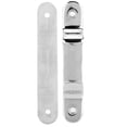 thumbnail image 4 of Cornamusas plateadas de 5 pulgadas para líneas de navegación. Cuñas de proa marinas de acero inoxidable para botes de remos, 4 of 8