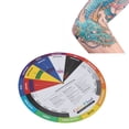 thumbnail image 1 of Guide de Mélange de Couleurs, Roue de Couleur Professionnelle Pratique Résistante à l'Humidité pour Art pour Débutant, 1 of 8