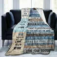 thumbnail image 2 of LHSHID Girlfriend Gift Throw Blankets I Love You Gifts for Her to My Girlfriend Blanket Anniversary Romantic Blanket for Bed Couch Soft Throw Blankets for Christmas Birthday Valentines 30"x40", 2 of 7