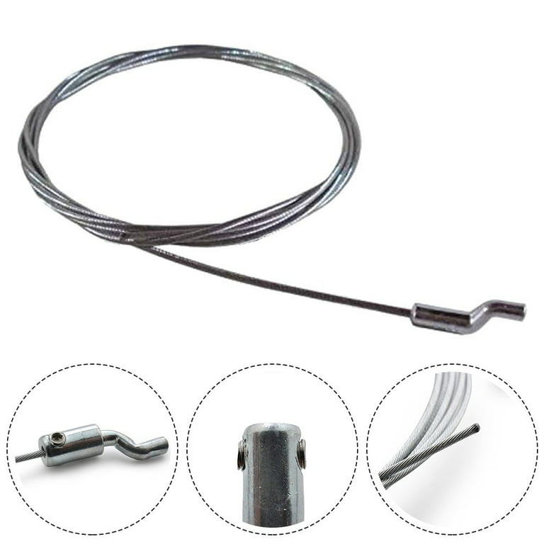 250 cm Bowden Cable Z/S Hook Lawn Mower Cable for Engine Brake Wheel Drive  Throttle Cable : : Garden