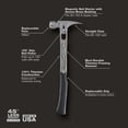 thumbnail image 4 of Hammer Stiletto TIB15MC TiBone Titanium, 450 ml, cara fresada, 4 of 8