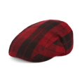 thumbnail image 1 of Country Gentleman Mens British Ivy Newsboy Sombrero, Rojo, Grande Country Gentleman Vendedor de periódicos, 1 of 1