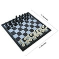 thumbnail image 4 of Magnetic Folding Chess Set International Chess Entertainment Game Beginner Chess Set Educational Toys for Kids and Adults - 12 Inches, 4 of 6