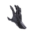 thumbnail image 1 of Realistic Black Resin Hand Sculpture Modern Home Decor, Unique Artistic Display, Handcrafted Ornament, 1 of 7