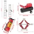 thumbnail image 5 of Jack de elevación de extintor de incendios Herramienta de decoración de actualización duradera 1/10 Accesorios RC RC Conjunto de 5 piezas para automóvil de escalada simulada D Tipo Inevent FN001639-04, 5 of 5