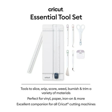Cricut - Essential Tool Set - White
