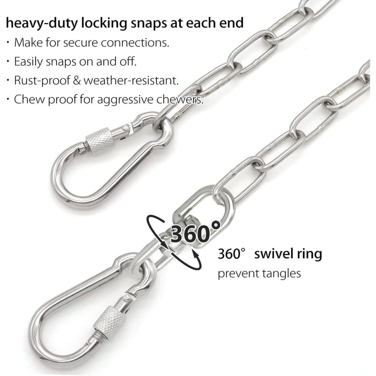 PETGOGO Long Dog Training Leash – 20ft Nylon Recall Lead For Small To Medium Dogs
