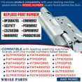 thumbnail image 2 of Whole Parts 134264600 Washing Machine Door Hinge - Replacement and Compatible with Some Crosley, Frigidaire, Gibson, Kenmore, White Westinghouse Washers, 2 of 9