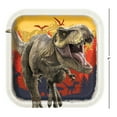 thumbnail image 2 of Multicolor Jurassic World Birthday Paper Dinner Plates, 9in, 8ct, 2 of 7