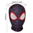 thumbnail image 2 of Máscara de superhéroe Miles Morales Peter Parker, máscaras de Cosplay, casco de araña, disfraz de Halloween para adultos, 2 of 4