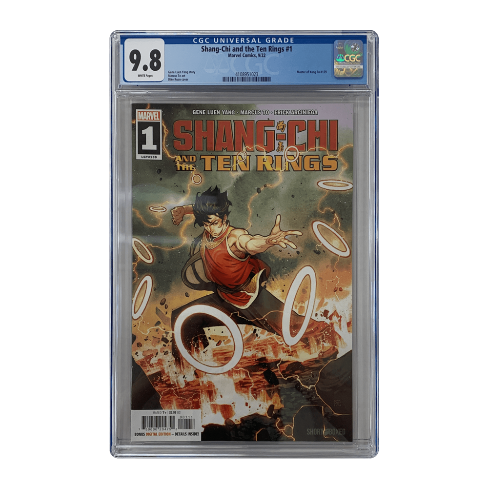Shang-Chi and the Ten Rings #1 - CGC 9.8 Comic Book - Walmart.com