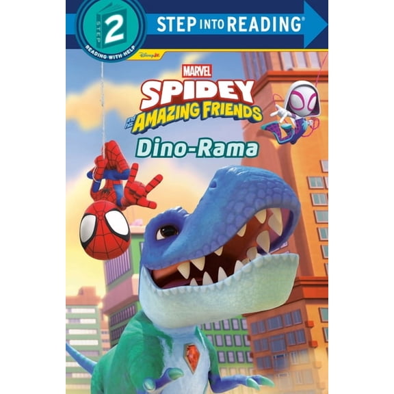 Step Into Reading Spidey and His Amazing Friends: Dino-Rama (Marvel), (Paperback)