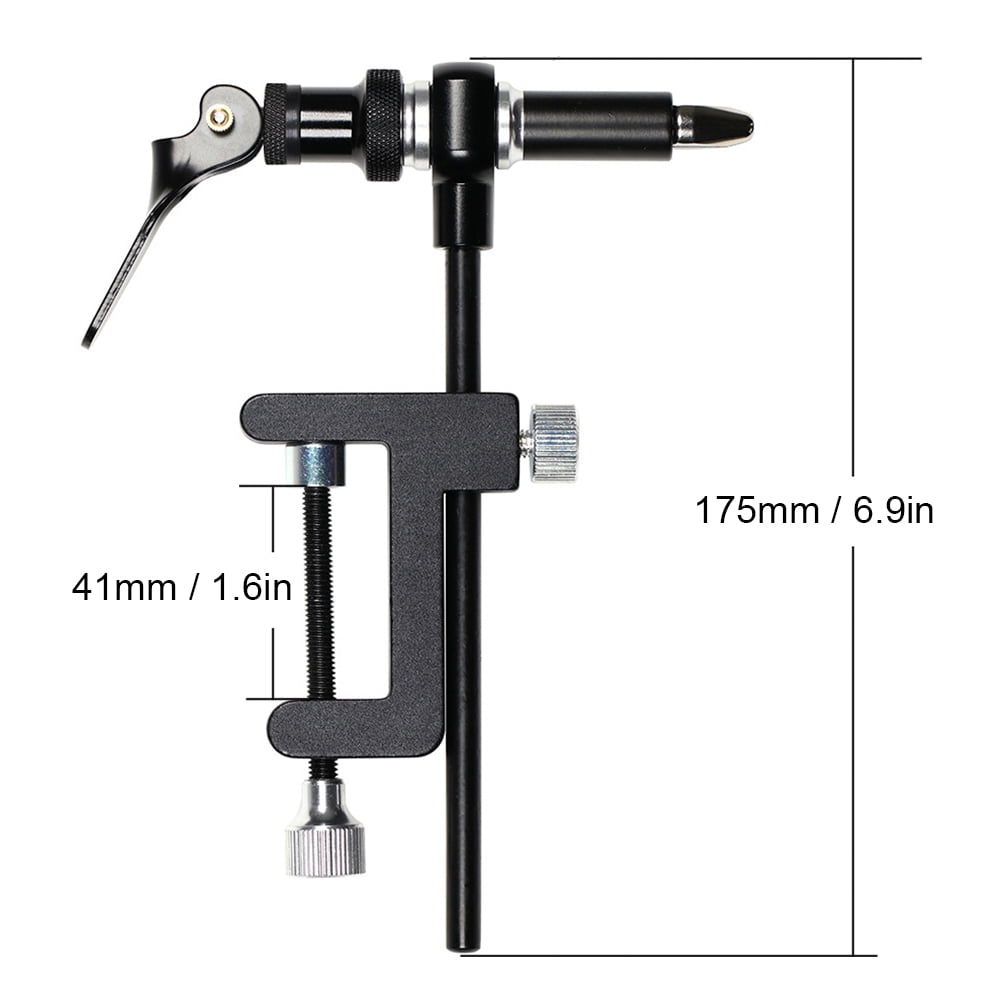 Arealer Fly Tying Tools Combo Kit Fly Tying Vise Bobbin Holder Threader Whip Finisher Scissors
