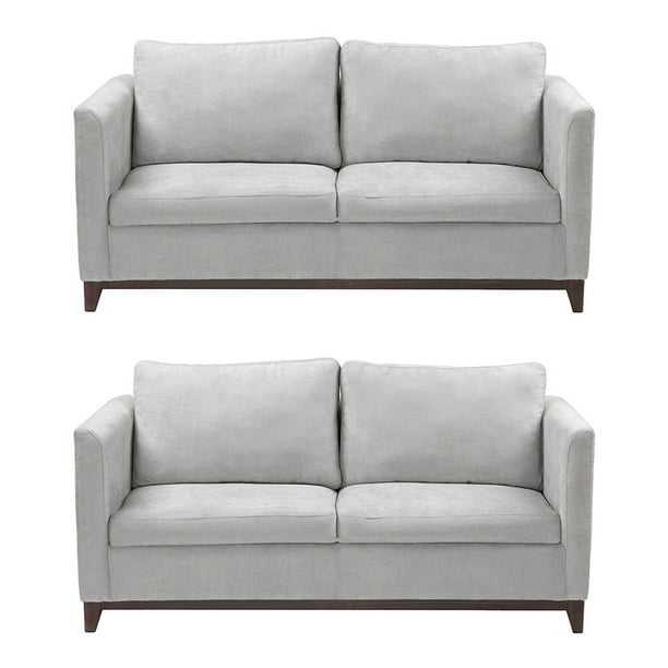 Sala 2-2 TRINITY Oslo 2 Piezas (Love Seat, Love Seat) Gris Ash Para Sala