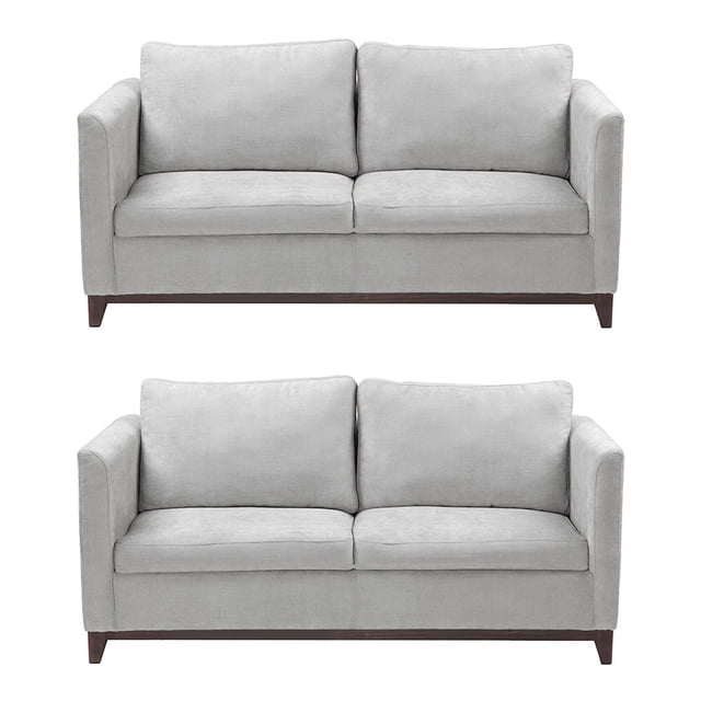 Sala 2-2 TRINITY Oslo 2 Piezas (Love Seat, Love Seat) Gris Ash Para Sala