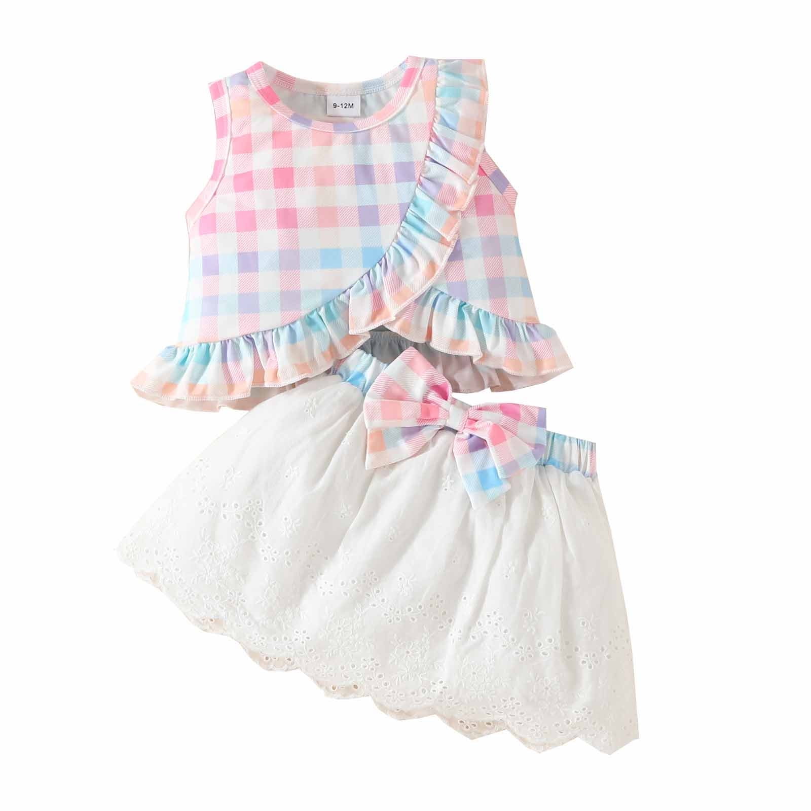 Efsteb Baby Girl Clothes Clearance Infants Toddler Baby Girls Clothing