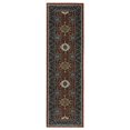 thumbnail image 2 of Oriental Weavers Vivian Area Rug - VI04B - 2'3" x 7'6" - in Red/ Navy - Vintage Inspired, Stain Resistant, Family and Pet Friendly , Entryway, Hallway Runner Rug, 2 of 5