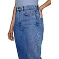 thumbnail image 5 of American Apparel Women's High-Waist Jean, medium marble Wash, 28W/32, 5 of 7
