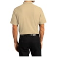 thumbnail image 2 of Yellow Rooster Mens Short Sleeve SuperPro React Male Polo Shirt Wheat XL, 2 of 7