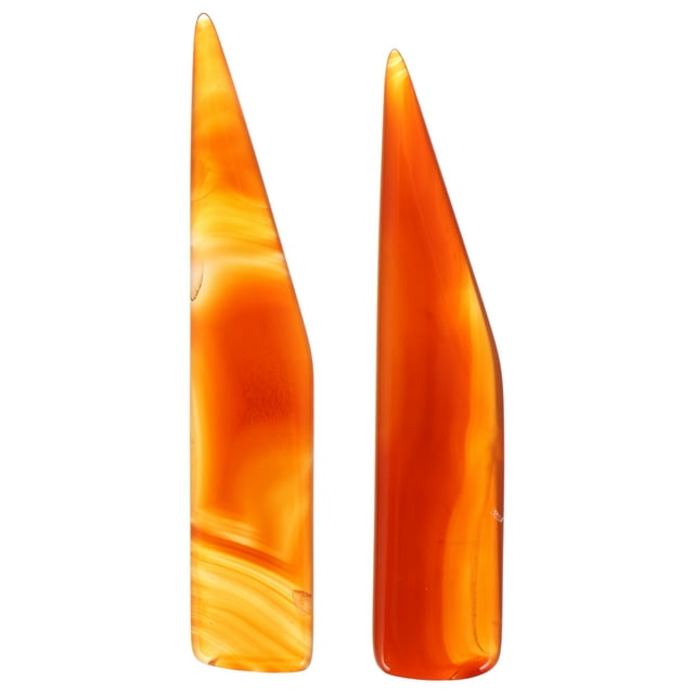 2 Pcs Outils de Brunissage pour Or et Argent Bijouterie Polissage