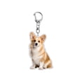 thumbnail image 2 of Aufmer 1 Pcs Custom Photo Dog Keychain, Personalized Acrylic Pet Keychain with Printing, Family Photo Gift for Dog Mom, Anniversary Birthday Present(Multicolor), 2 of 9
