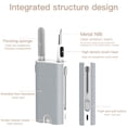 thumbnail image 4 of 8 In 1 Earphone Cleaner Brush Kit Camera Phone Tablet Laptop TV Screen Cleaning Tools Headset Cleaning Pen for Airpod Pro 3 2 1, 4 of 4