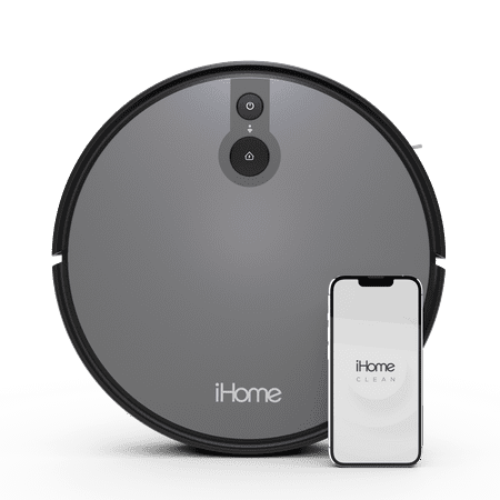 iHome iHRV9-BLK-RA AutoVac Juno Robot Vacuum with Mapping Technology - Certified Refurbished