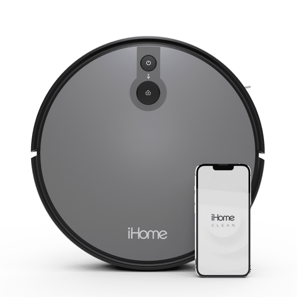 iHome AutoVac Juno Robot Vacuum with Mapping Technology, 2000pa Strong