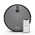 iHome AutoVac Juno 2000pa Robot Vacuum with Mapping Technology