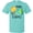 Scuba Blue, variant on Inktastic Earth Day Peace Love Earth T-Shirt
