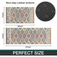 thumbnail image 2 of Boho Kitchen Rug Mat Colorful Kitchen Rugs Sets of 2 Washable Non-Slip Kitchen Floor Mats for in Front of Sink Boho Kitchen Decor, 2 of 6