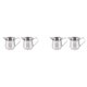thumbnail image 1 of 4 Paquetes Crema de Campana de Acero Inoxidable de 3 Oz Café Exprés Tiro Jarra Espumosa, 1 of 5