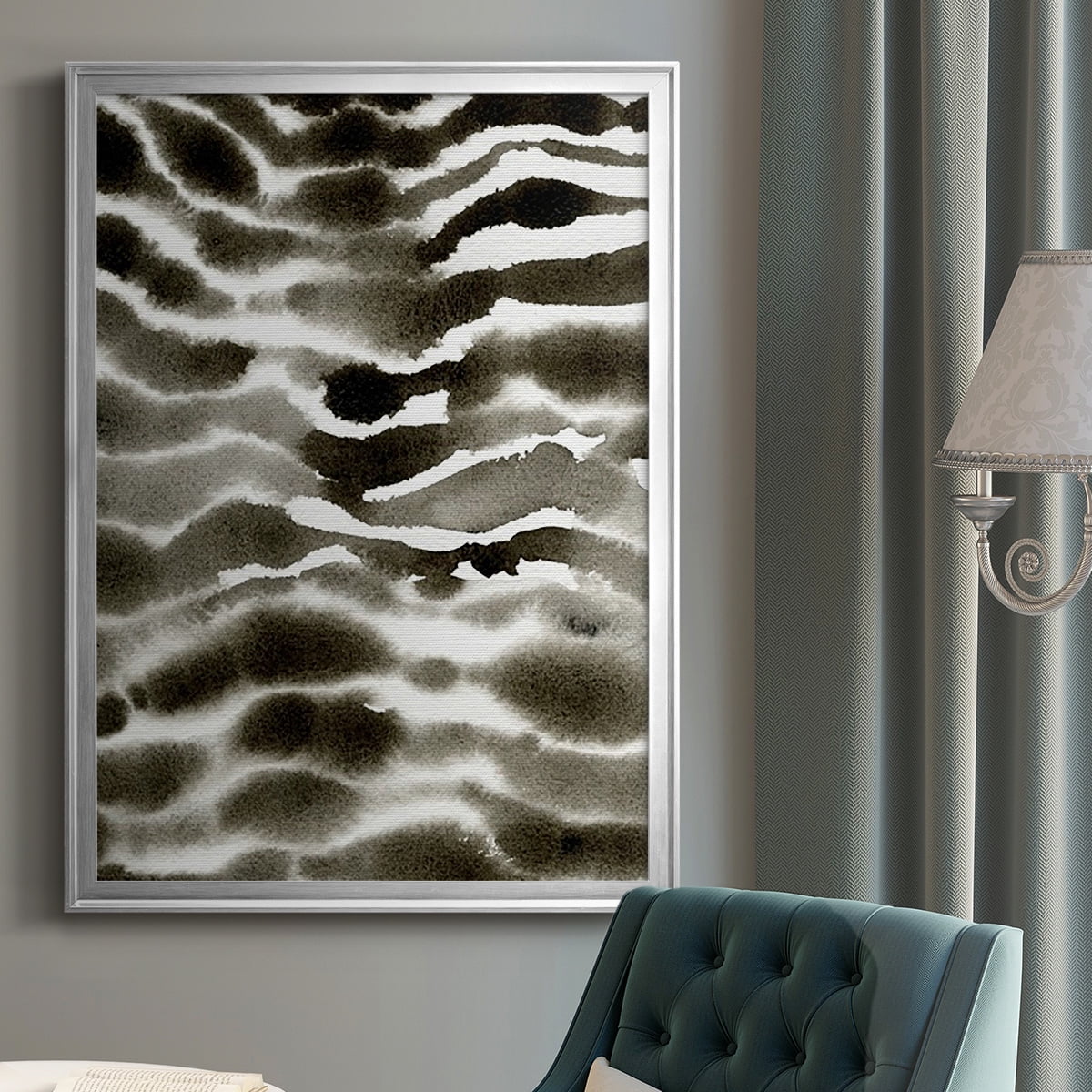 Jungle Stripe II Premium Framed Print - Ready to Hang
