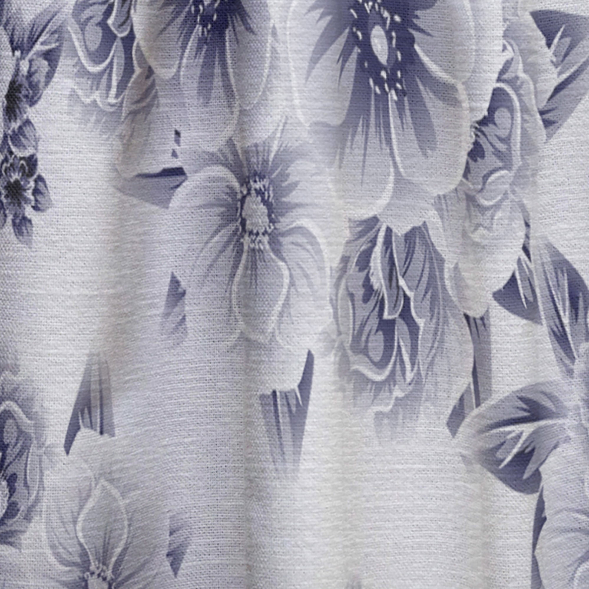 Designart 'Flower Pattern in Vintage Style' Modern & Contemporary Curtain Panel