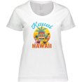 thumbnail image 3 of Inktastic Kauai Hawaii Vacation Tiki Women's Plus Size T-Shirt, 3 of 5