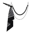 thumbnail image 1 of Pocket Chain Fashion Hip Pop Dual Layers Pants Jeans Chain with Pocket Square, 1 of 2