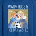 thumbnail image 3 of Frozen 2 - Warm Hugs Holiday Wishes - Men's Long Sleeve T-Shirt, 3 of 5