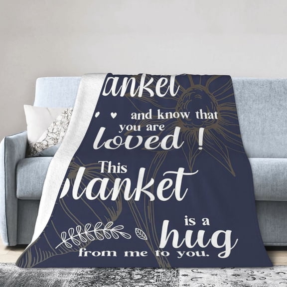 Get Well Soon Gifts, Hug Blanket, Inspirational Gifts for Her Him, Cancer Care Gifts for Women or Men, Encouragement Healing/After Surgery/Thinking of You Gifts 50x40