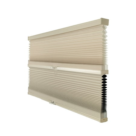 Chicology Day and Night Cordless Cellular Shade, Ecru - 30"W x 72"H