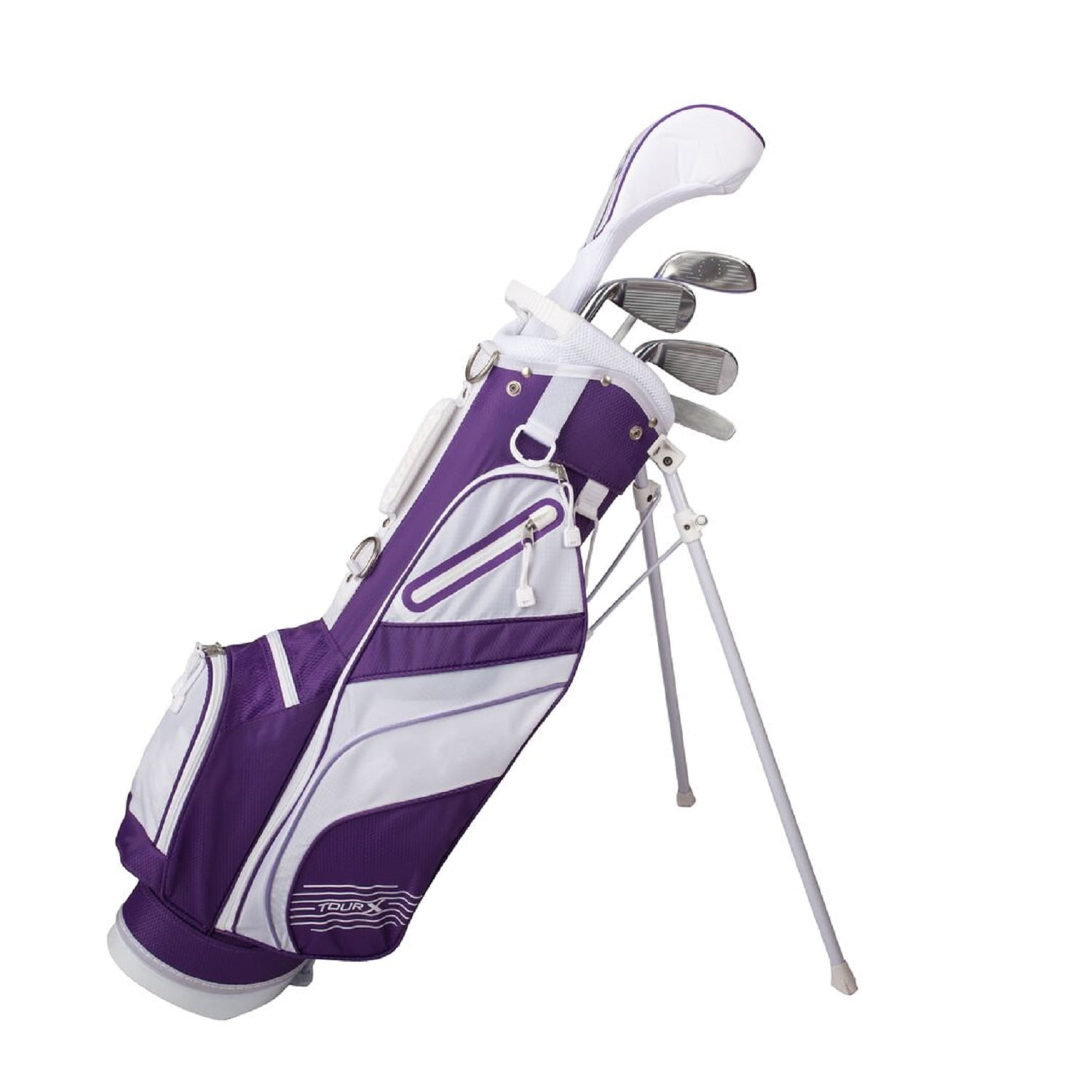 Tour X Size 2 Purple 5pc Jr Golf Set w/Stand Bag - Walmart.com