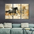 thumbnail image 3 of Canvas Wall Art White Brown Horse Canvas Pictures Wall Decor Farmhouse Animals Canvas Painting Rustic Artwork Canvas Prints Living Room Bedroom Bathroom Office Home Wall Decoration Unframed, 3 of 6