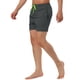 thumbnail image 5 of Pantalones cortos de verano para hombres INSPIRE CHIC para el Día del Padre, pantalones cortos de playa sólidos con forro de malla y cintura con cordón, 32 gris, 5 of 7