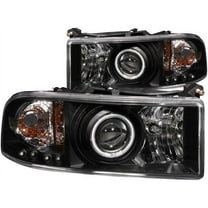 Headlight Set - Compatible with 1994 - 2001 Dodge Ram 1500 1995 1996 1997 1998 1999 2000