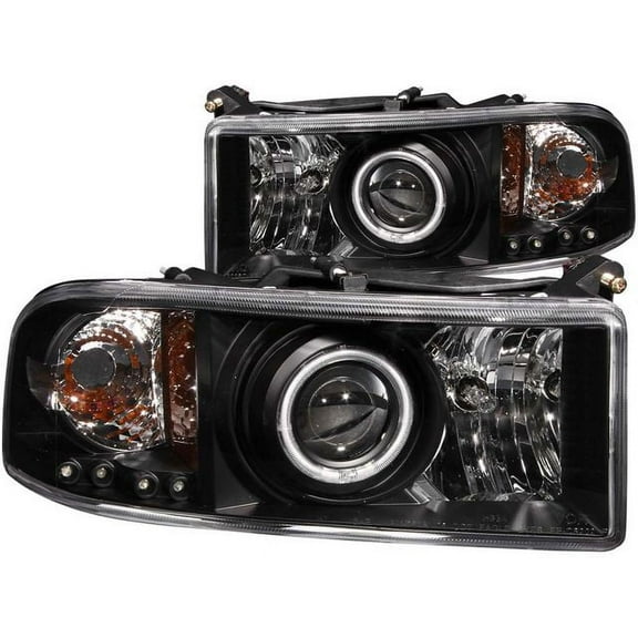 Headlight Set - Compatible with 1994 - 2001 Dodge Ram 1500 1995 1996 1997 1998 1999 2000