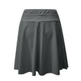 thumbnail image 5 of NMMUED Swim Skirt, Swim Skirts for Women Tummy Control, High Waisted Swim Skirt, Swimming Skirts for Women, Swim Wear for Women 2025, Gray XXL, 5 of 9