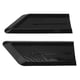 thumbnail image 1 of 2PCS Side Air Vent Mudguard Trim Sticker Gloss Black ABS Universal High Strength Peel and Paste, 1 of 5