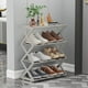 thumbnail image 5 of Organizador de Estantes para Armario, Zapatero de Acero, Diseño Moderno, Estante de Almacenamiento con Capacidad para Hasta 8 Pares de Zapatos., 5 of 6
