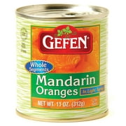 Gefen Mandarin Oranges, Segments, 11 Oz canned fruit