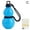 Blue, variant on Monkey King Inspired Gourd Shaped Water Bottle 750ml Portable With Strap For Travel Gym