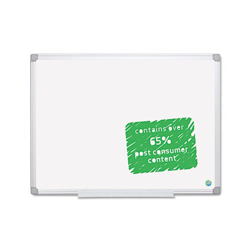 Earth Easy-Clean Dry Erase Board 48 x 72, Aluminum Frame